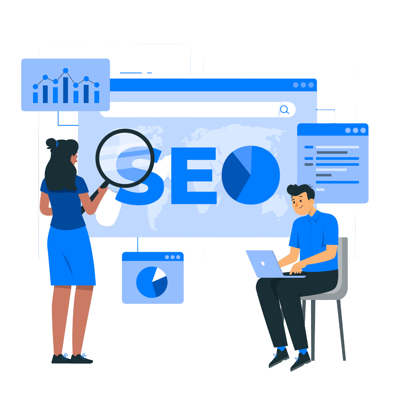 SEO vector